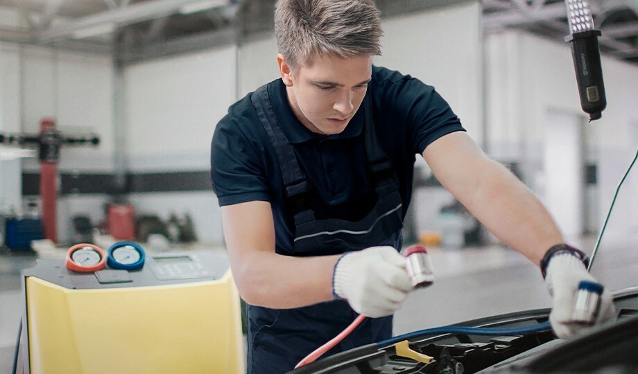 Проверка кондиционера Hyundaiв Автоцентр-М.