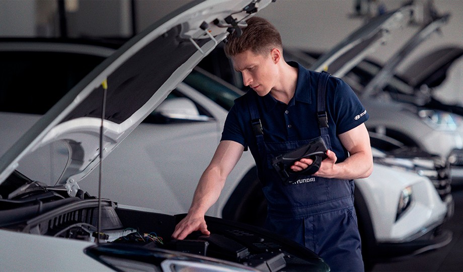 Диагностика Hyundai в Автоцентр-М.